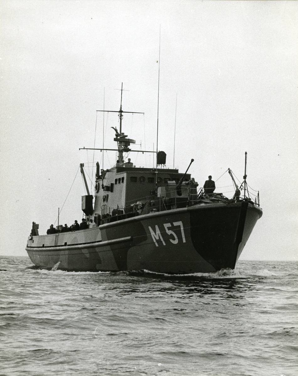 Minsveparen Arkö (M 57) i maj 1958.