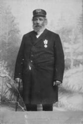 Portrett av tollbetjent og havnefogd Michael Julius Michaels