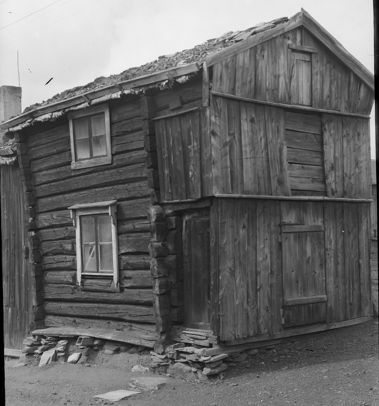 Fotografi av Bokkstuggu, antagelig fra første halvdel av 1900-tallet.