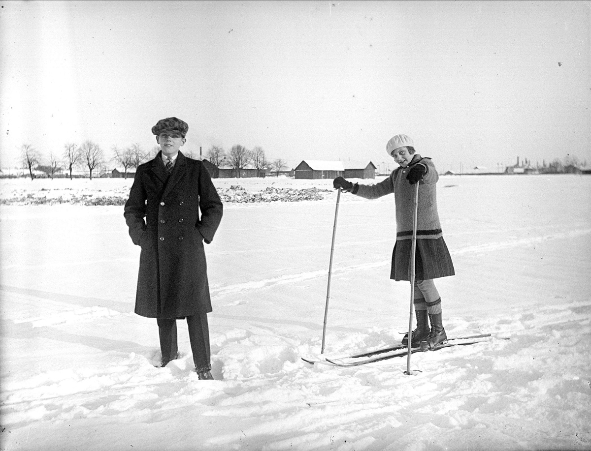 Rudolf och Elfride Hoppe på Kungsängsgärdena, Uppsala