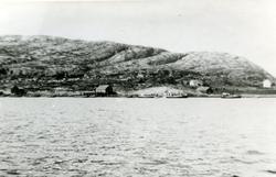 Halmøya sett fra sjøen under Olsokstevne i 1930