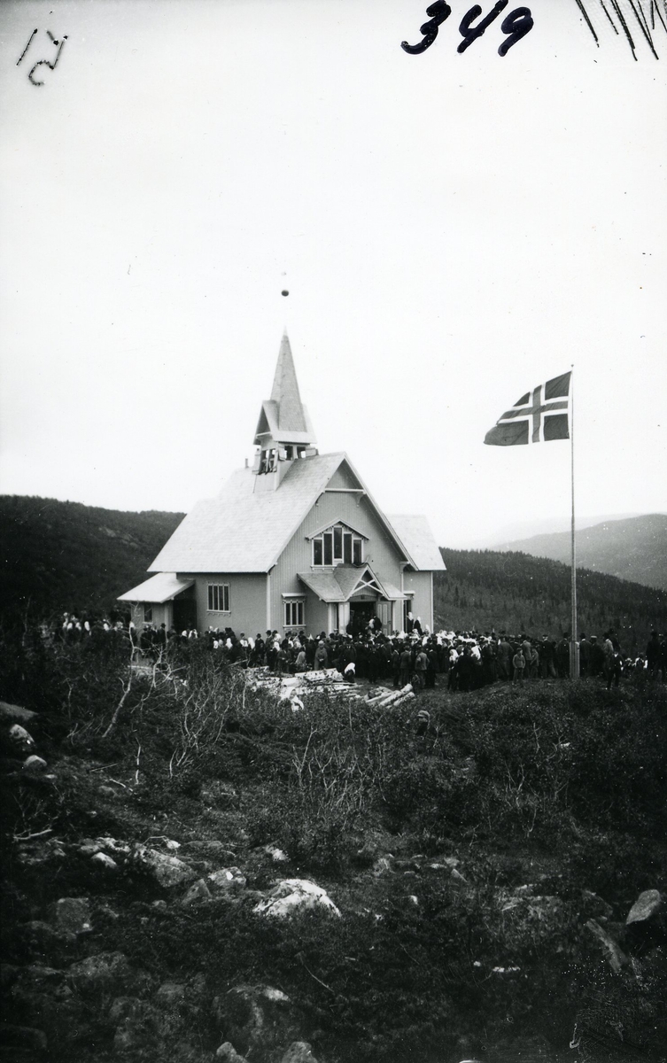 Innvielse av Hensåsen kyrkje 17.september 1902