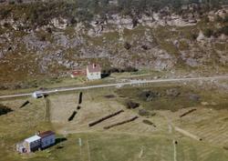 Flyfoto av Perlarsenvik, Vestre Jakobselv, Vadsø kommune, 19