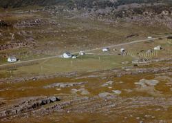 Flyfoto av Klubbvik, Vadsø kommune, 1963.