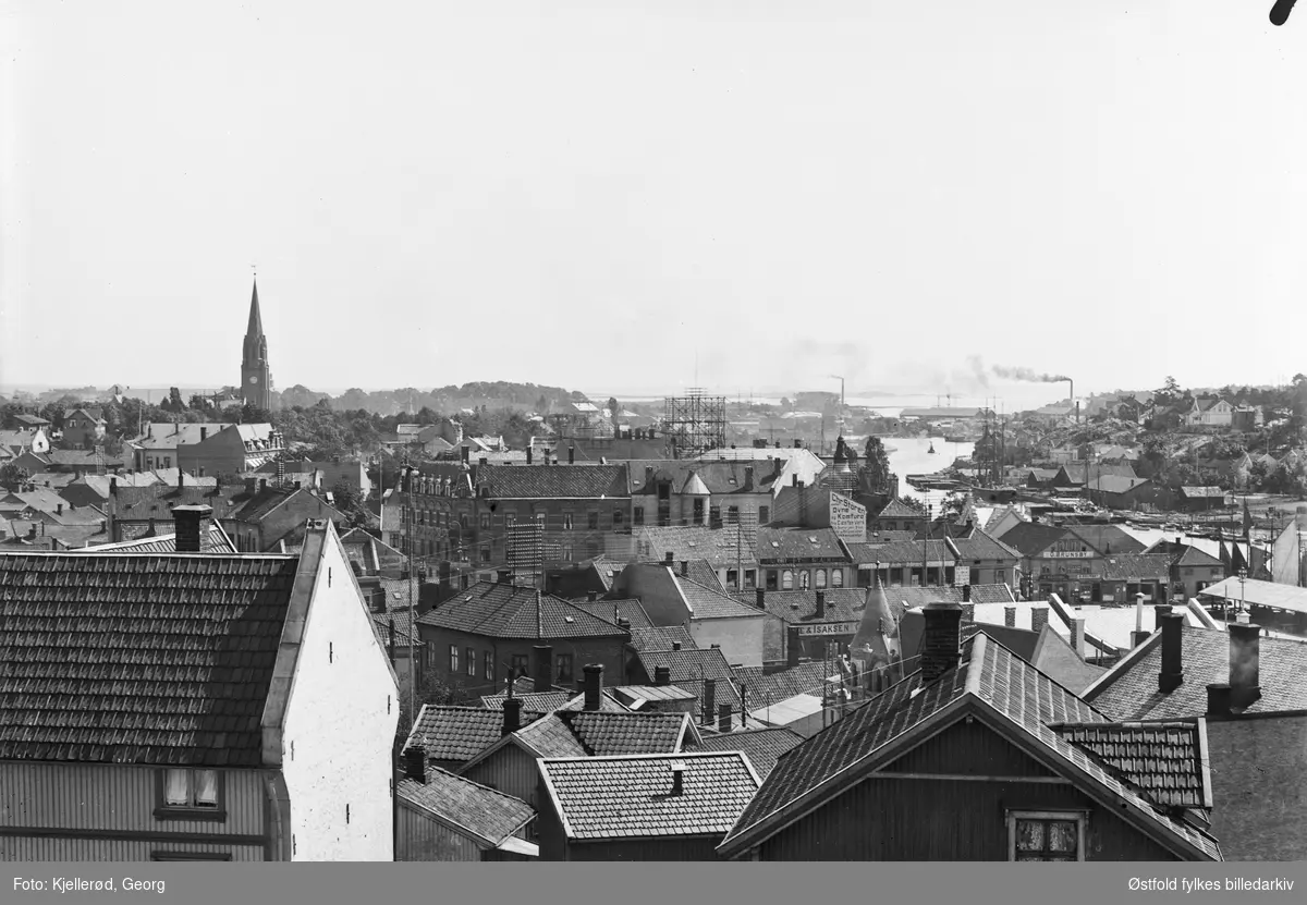 Oversiktsbilde fra Fredrikstad.