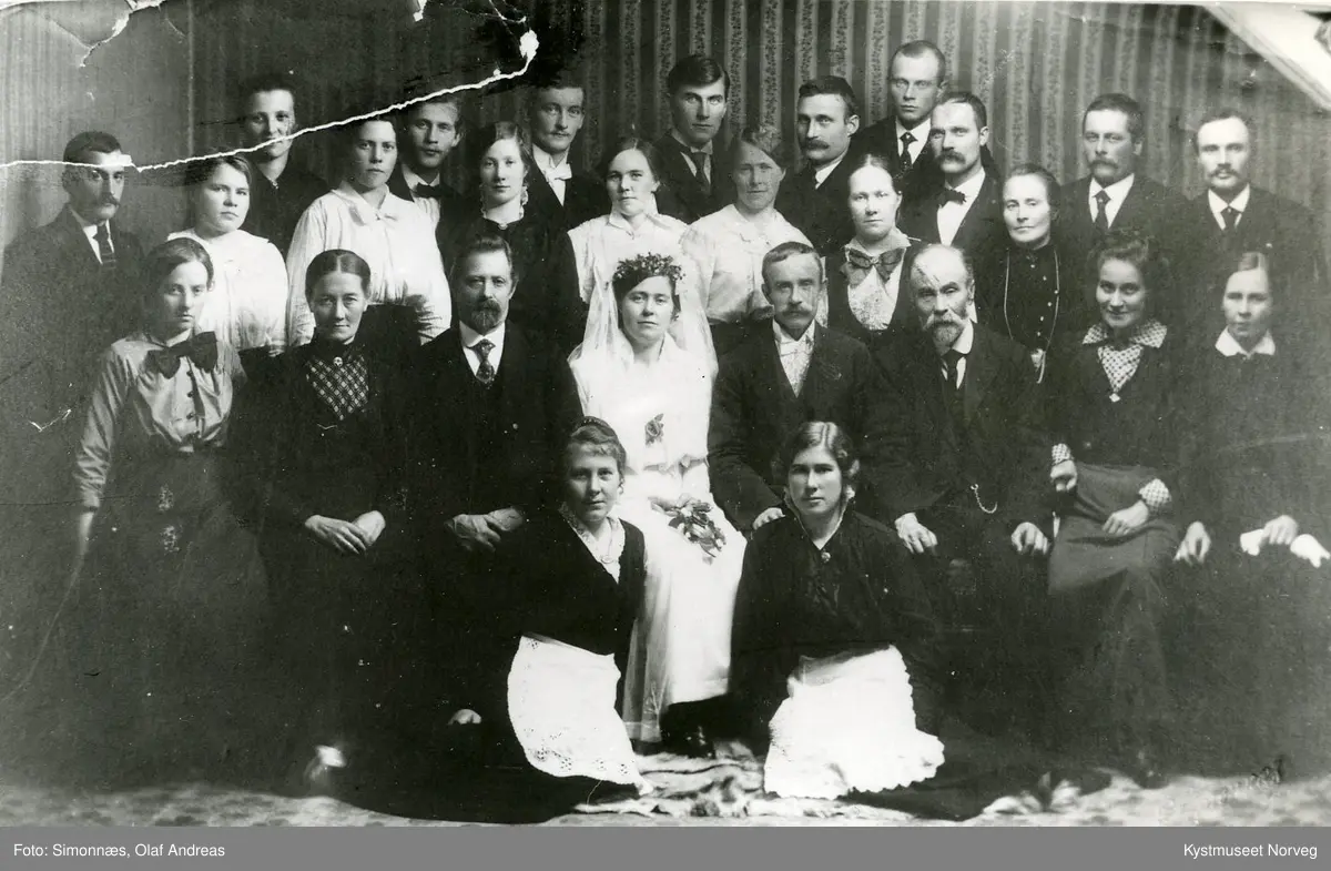 Olga Lauten og Vilhelm Røeds bryllup