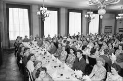 Statistisk Sentralbyrås fest i Oslo Handelsstands Forening.