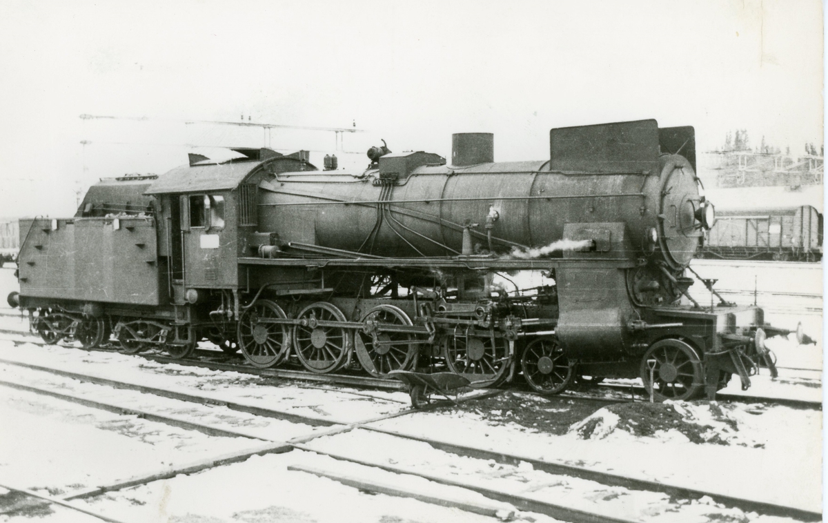 Damplokomotiv type 31b nr. 448 på Eina stasjon