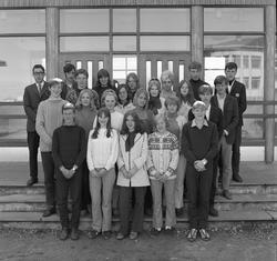 Andenes Ungdomsskole klasse 9 B, 19.6.1969. Lærer Andreas M.