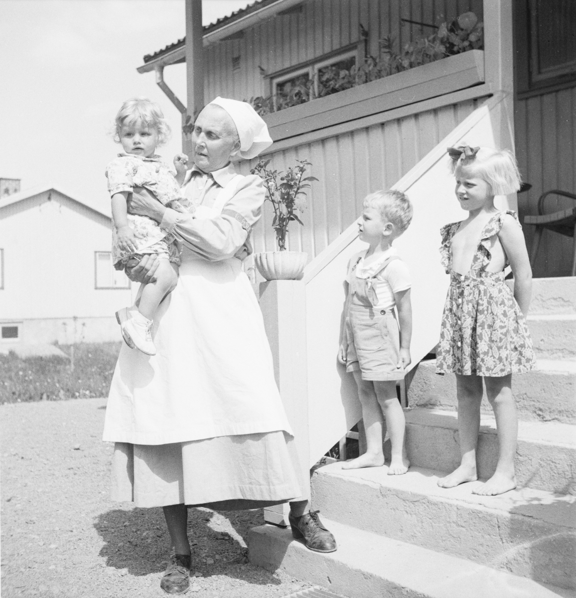 Hushållningssällskapet - hemhjälp på landet, Uppland 1949