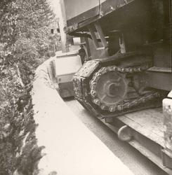 Vannkraftutbygging, transport mellom Åmot og Dalen, så vidt 