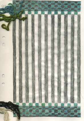 Vävmönster - Hemslöjdens Samlingar / DigitaltMuseum