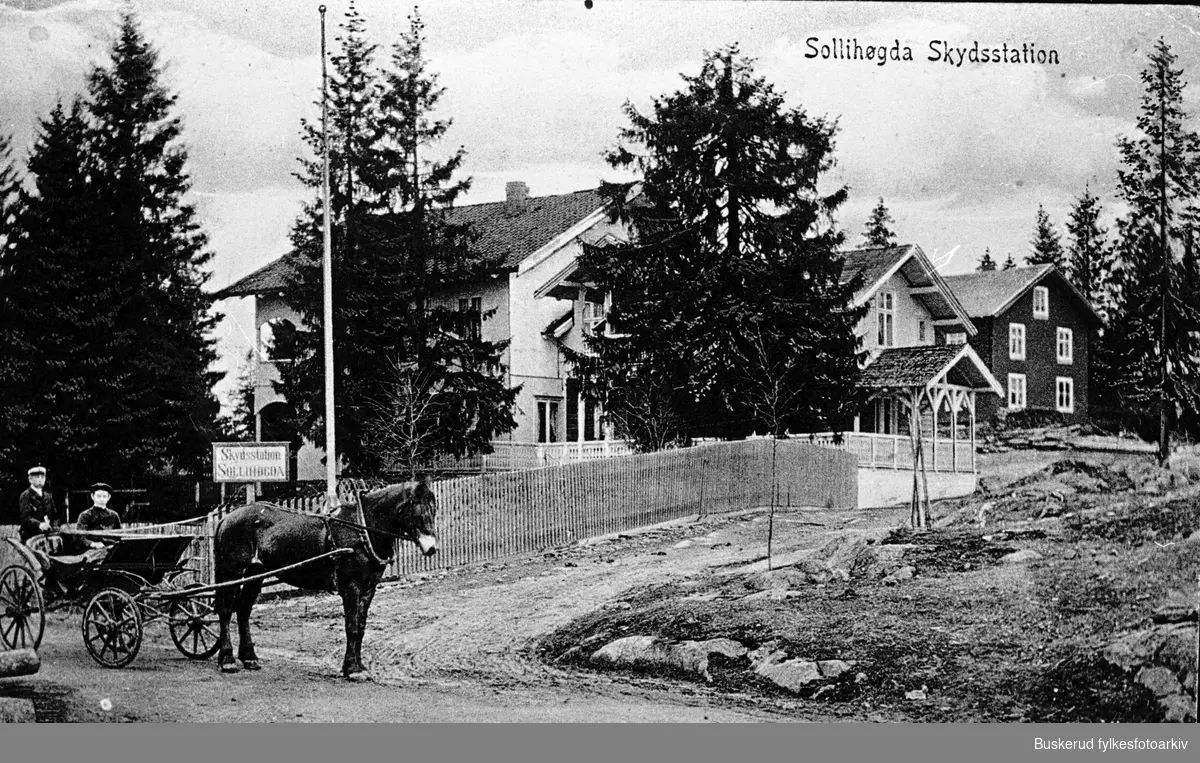 Sollihøgda Skysstasjon
1912 *** Local Caption *** Sollihøgda skydsstasjon