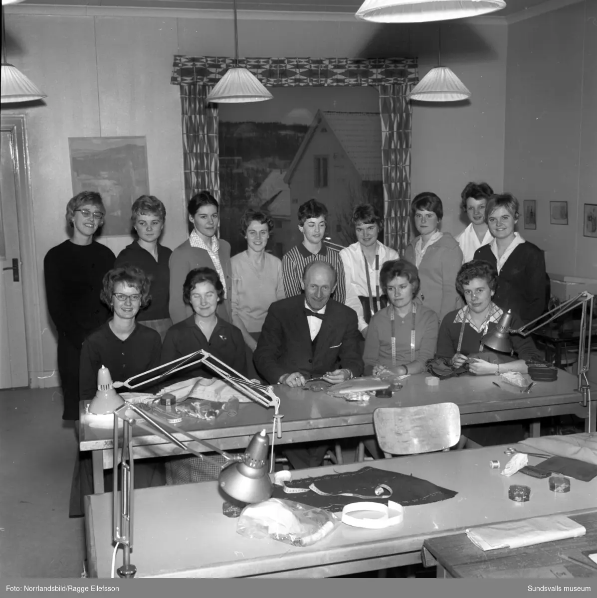 Yrkesskolan i Sundsvall, bilder från de olika verksamheterna  för årsberättelsen.