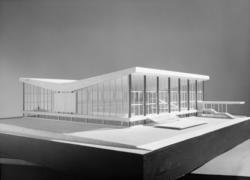 Idrettens Hus i Narvik. Ark. Hovig utkast I og II modeller