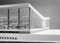 Idrettens Hus i Narvik. Ark. Hovig utkast I og II modeller