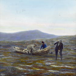 "Baaden hales over land. 61"