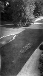 Hageanlegg. Holden hovedgård.