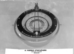 Kompass fra H. Iversens Kompasfabrik