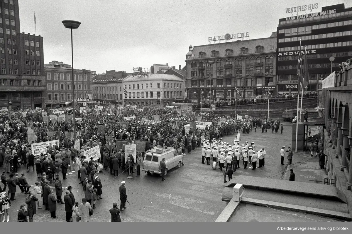 1. mai 1969, Youngstorget.