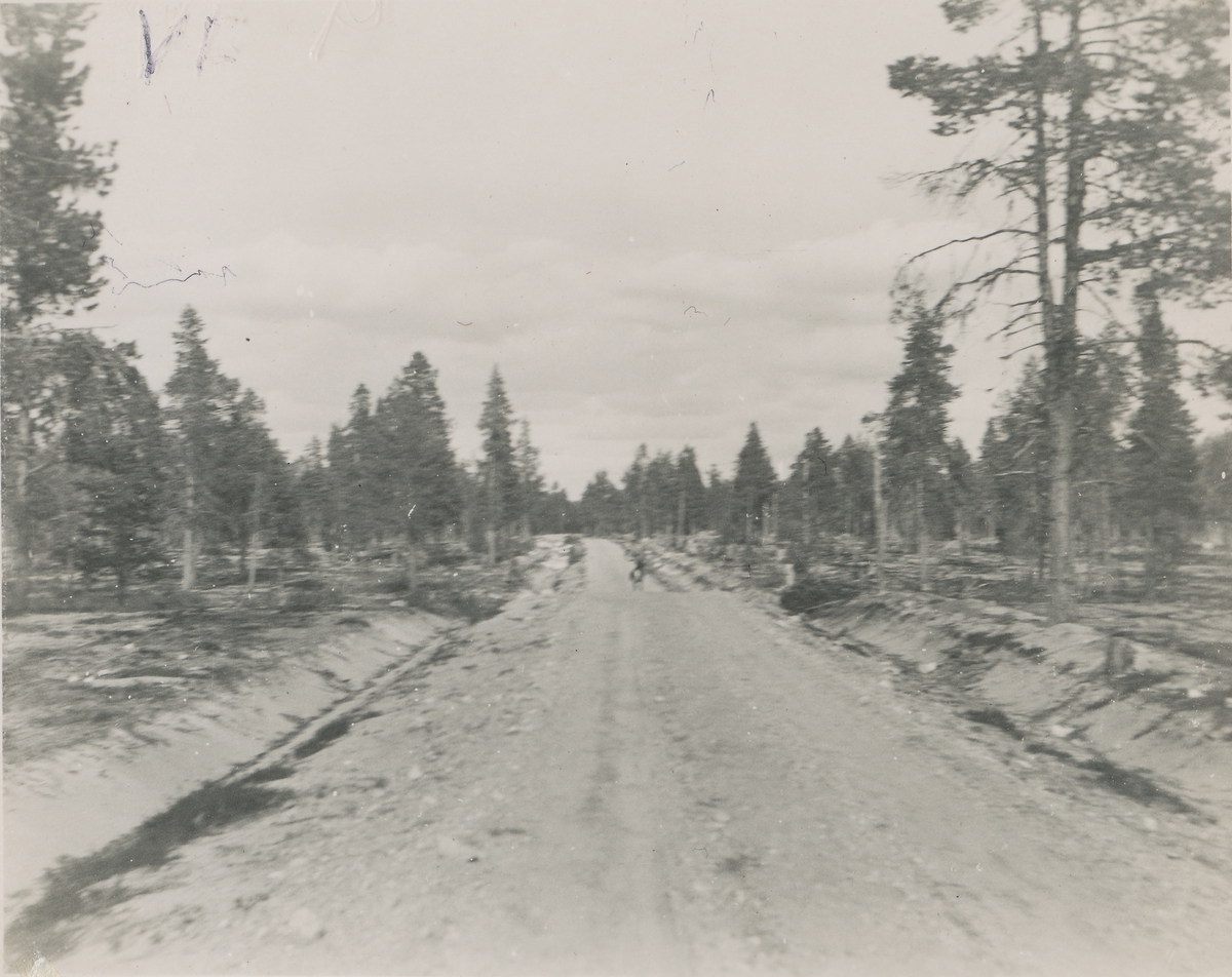 Fra den nye veien mellom Enontekiø og Peltovonna i Finland.