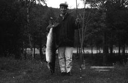 Fangst med person(er).