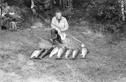 Fangst med person(er).