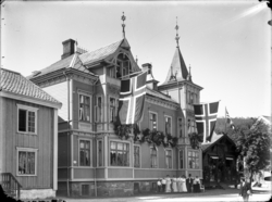 Lethgården mulig under Kroningsreisen i 1906.