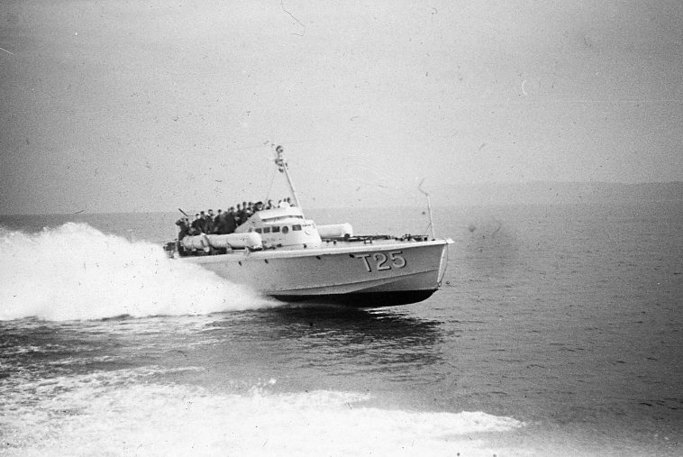 Motortopedbåt T 25.