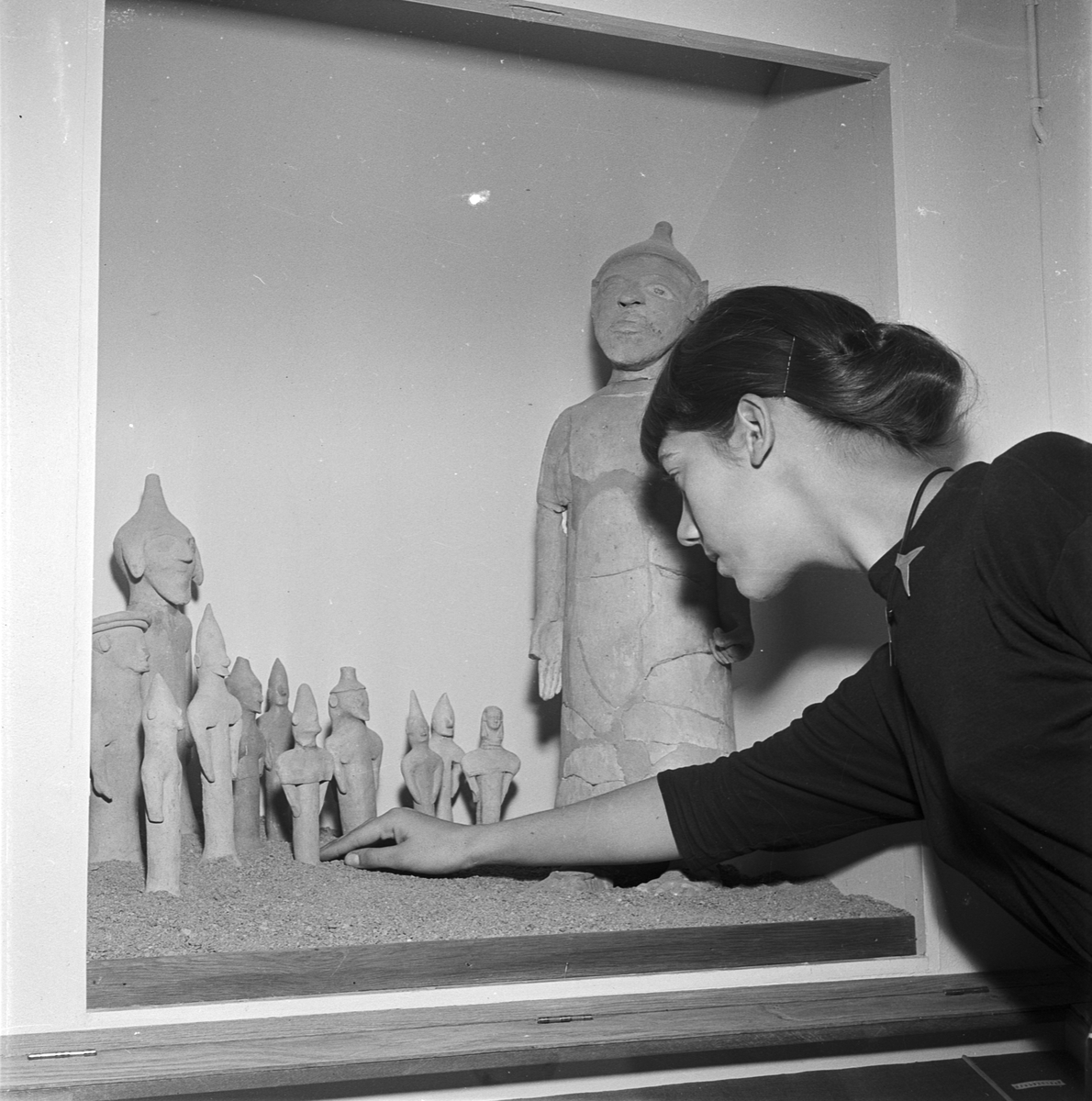 Victoriamuséet för Egyptiska Fornsaker, Uppsala 1955