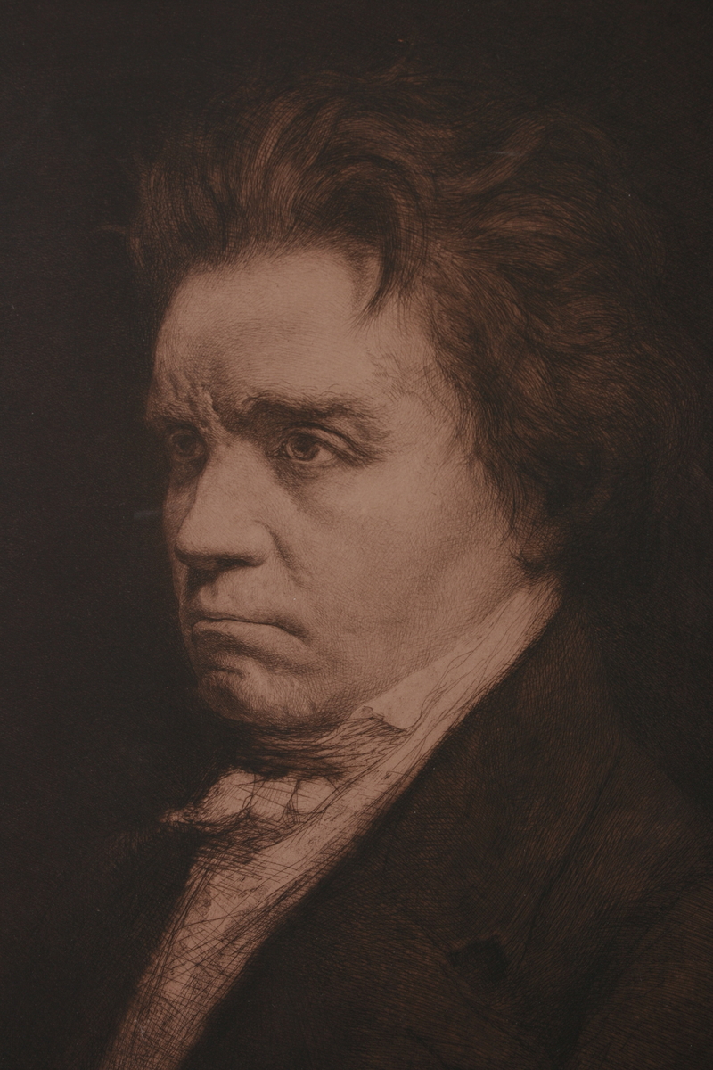 Portrett av Beethoven.