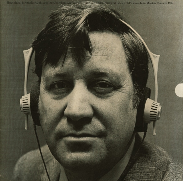 Högtalare, förstärkare, skivspelare, bandspelare, hörtelefoner och andra ljudprodukter i HiFi-klass från Martin Persson 1974.