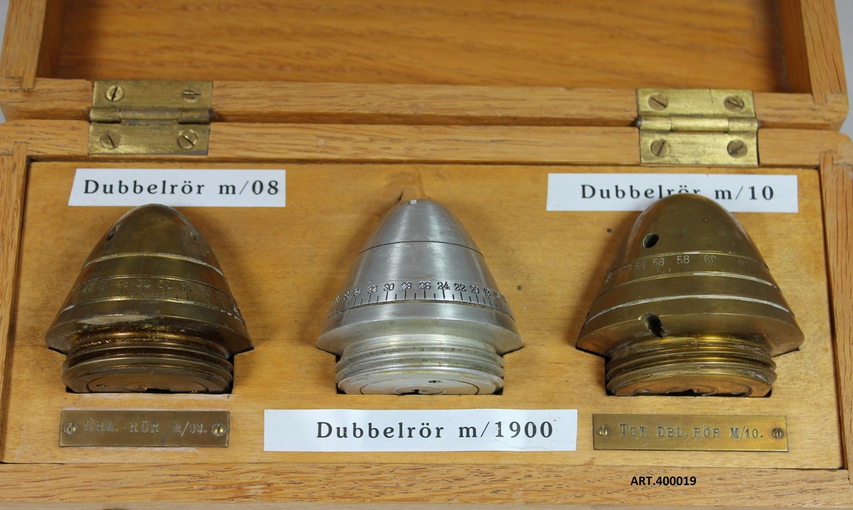  Dubbelrör  m/1900, 1908 och  1910