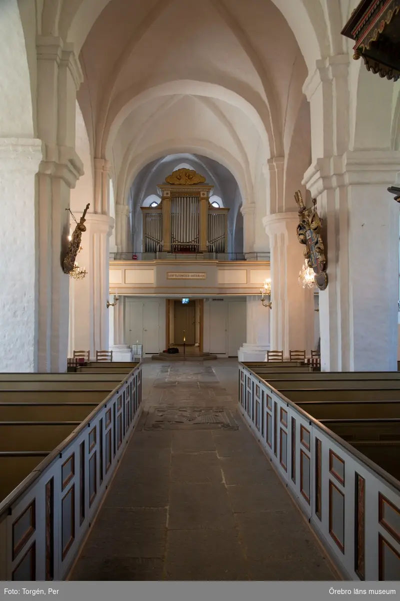 Dokumentation av medeltida taklag, Sköllersta kyrka.