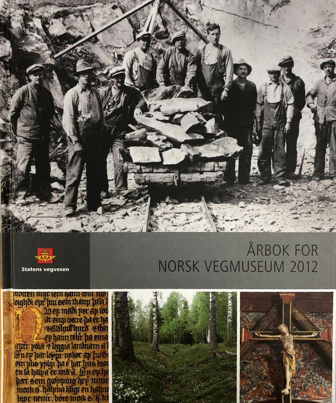 Forside til boken Årbok for Norsk vegmuseum 2012