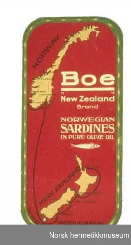 Etikett Boe New Zealand
