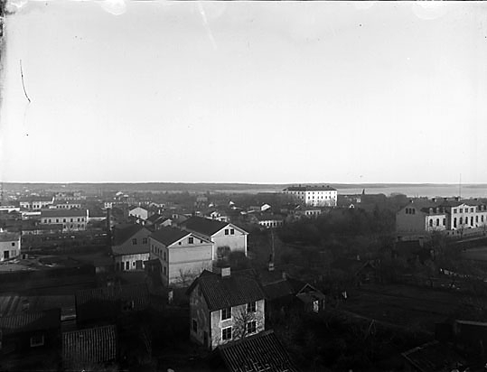 Utsikt från Mariaberget i Västerås.