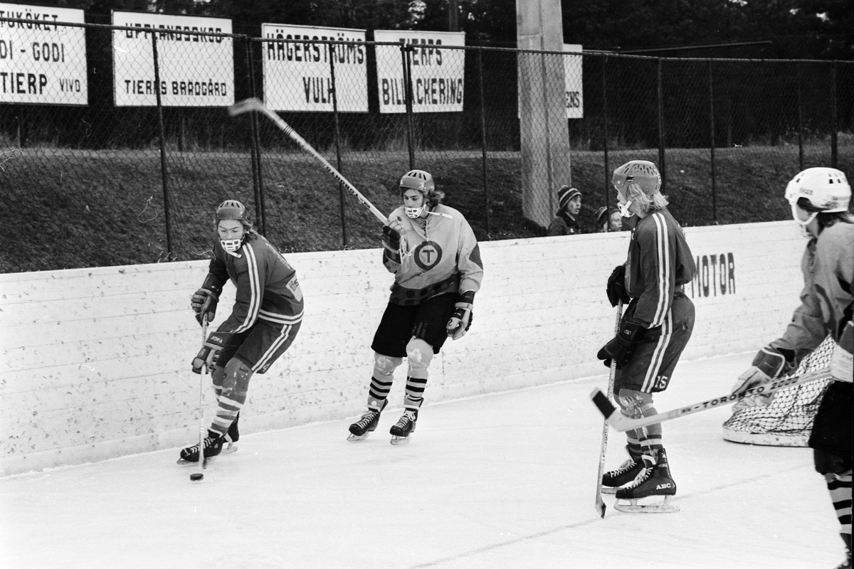 Tierps pojklag slog Våla, Uppland 1973