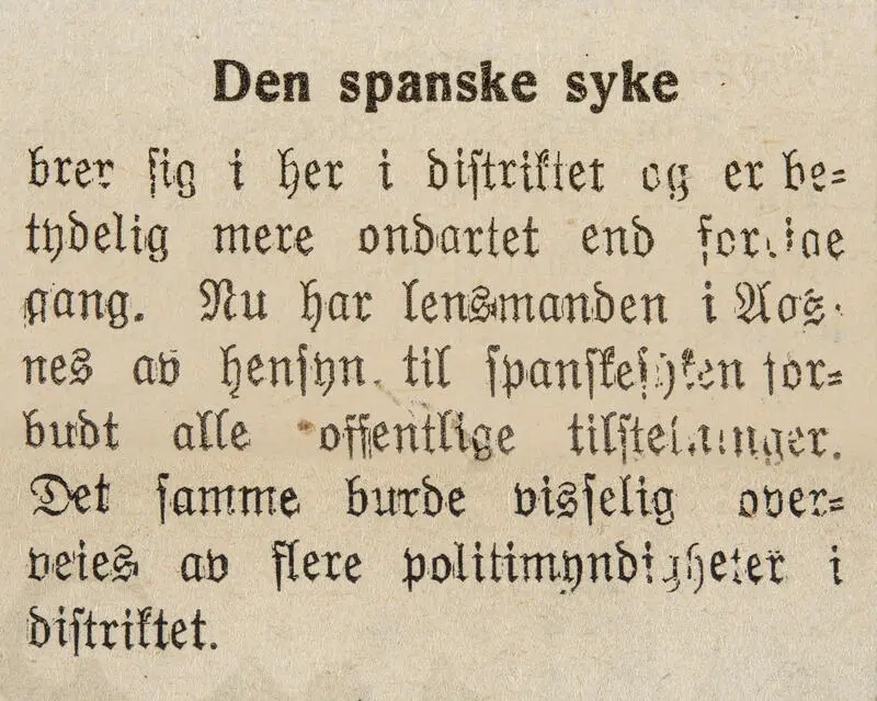 Hedemarkens Amtstidende, 19. oktober 1918