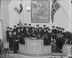 Misjonskorpset i menighetshuset i Egersund