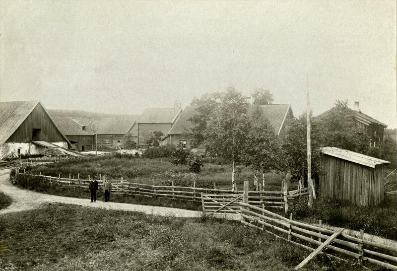 Gamle Hvam ca 1895 (Foto/Photo)