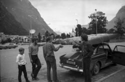 "august-september 1971"."Kajakk Trondheim"