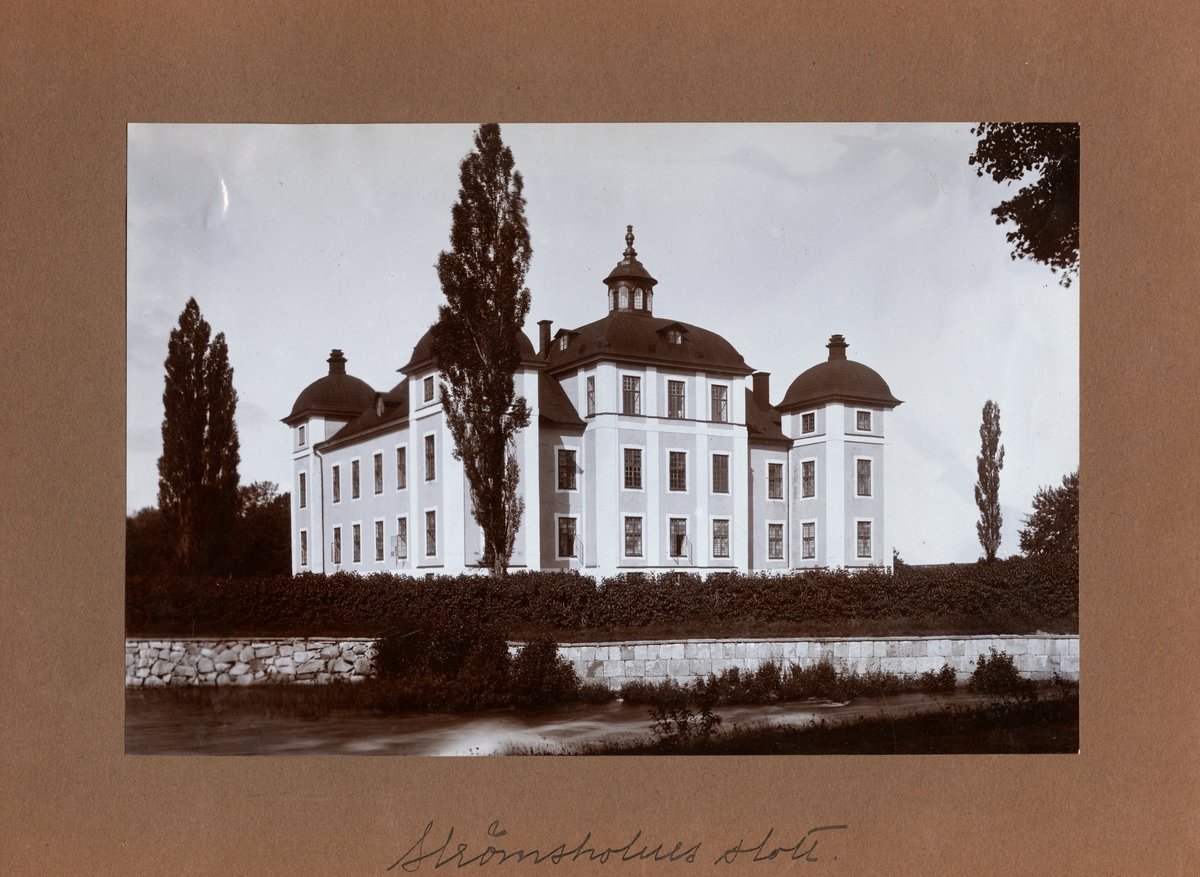 Text i fotoalbum: "Strömsholms slott".