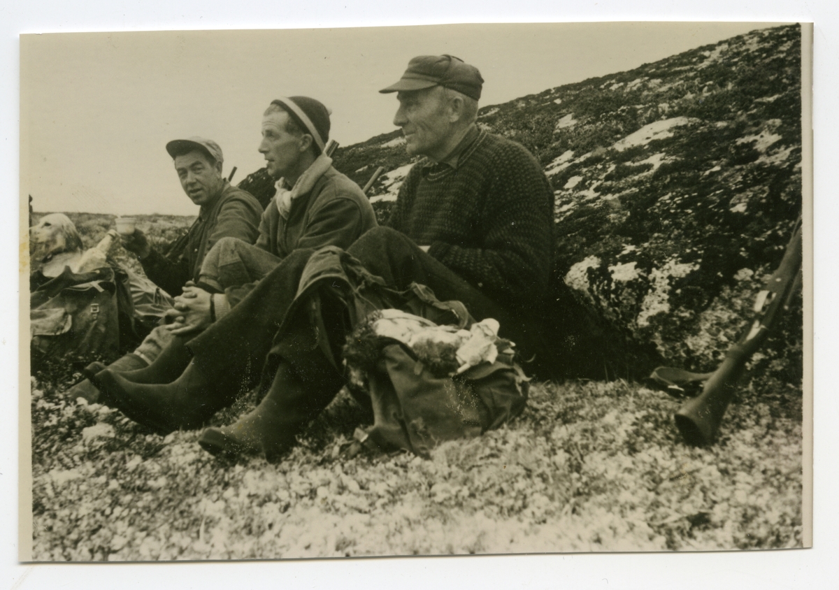 Tre menn i Storhøgda 1956