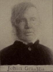 Fyrvarter Johan H. Graaten (1823-1908) (Foto/Photo)