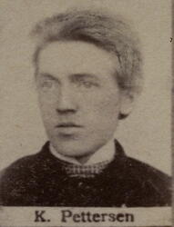 Smedsvenn Karl Pettersen, født 1864. Utvandret til Amerika 1906