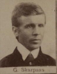 Pukkverksarbeider Karl Gotfred Skarpaas (1851-1933)