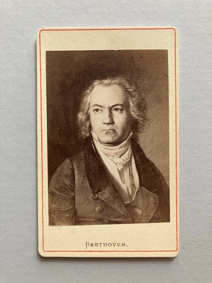 Portrett av Ludwig van Beethoven.