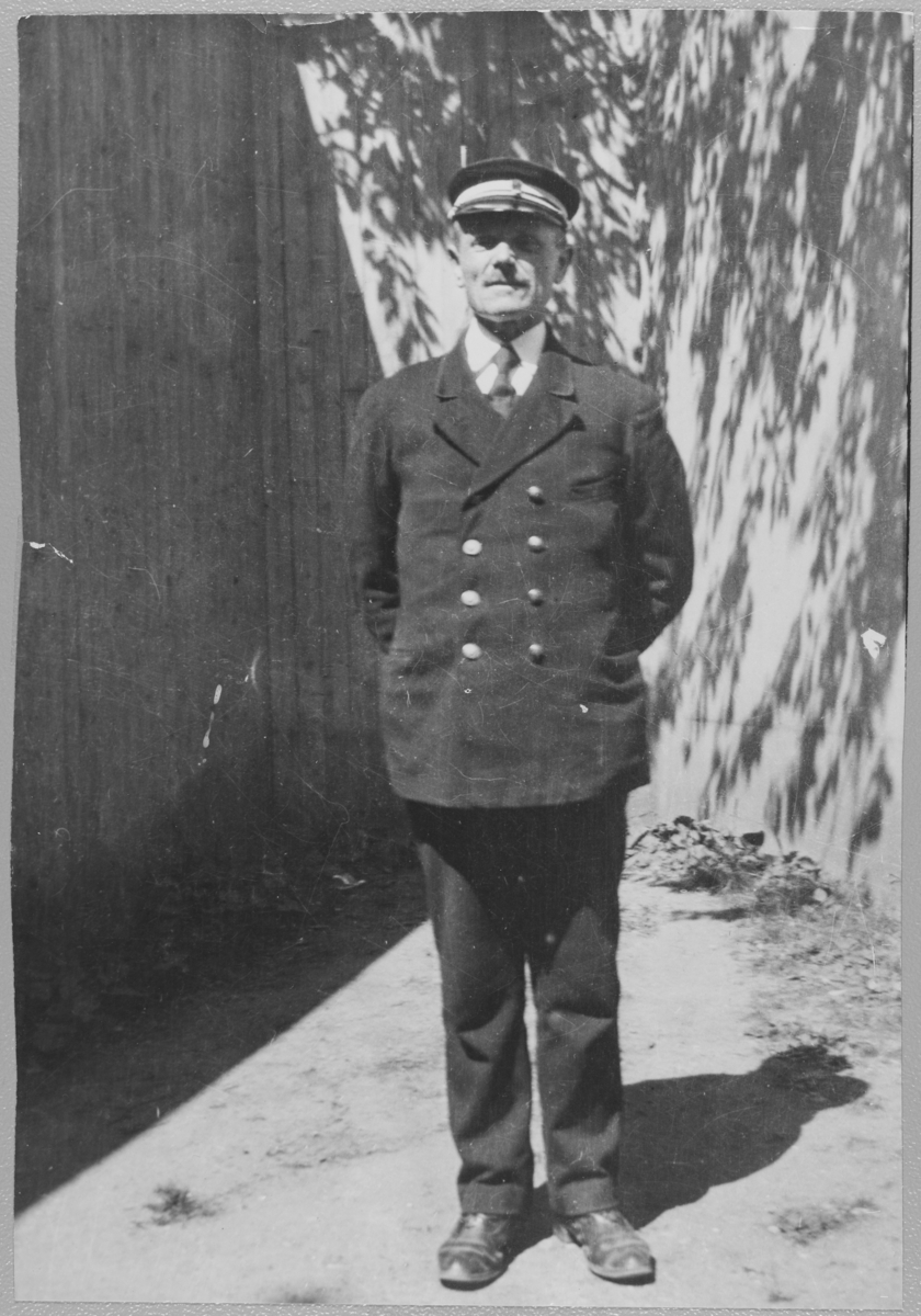 Arrestforvalter Lars Olsen, Egersund ca. 1939.