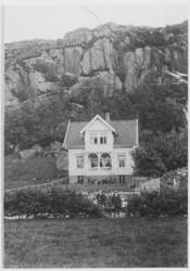 Karl Ekbergs hus i Årstaddalen, Egersund ca. 1895.
